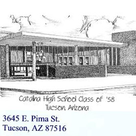 Catalina High School Class of '58, Tucson Arizona